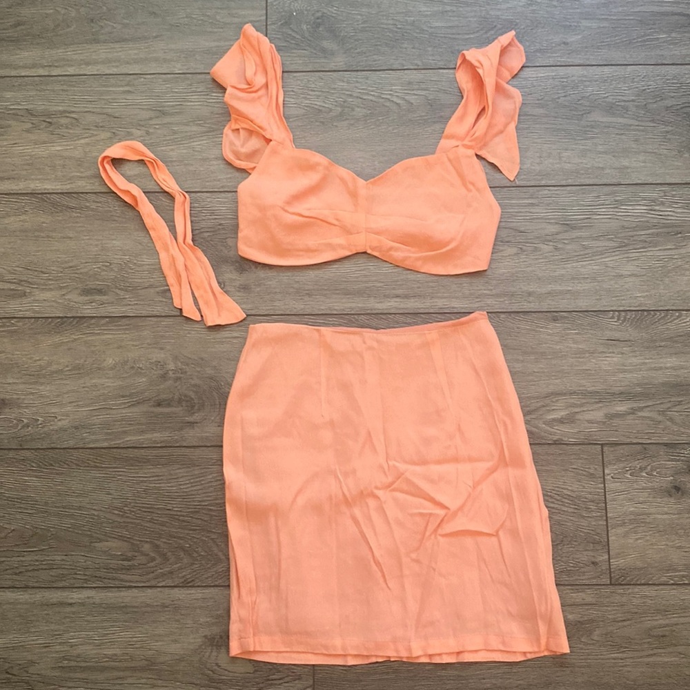by the way. - Two Piece Peach Set